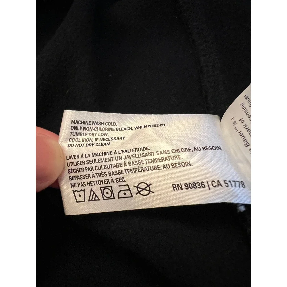 Eddie‎ Bauer Southwest Jacket Mens Large Full Zip Softshell Micro Fleece Black